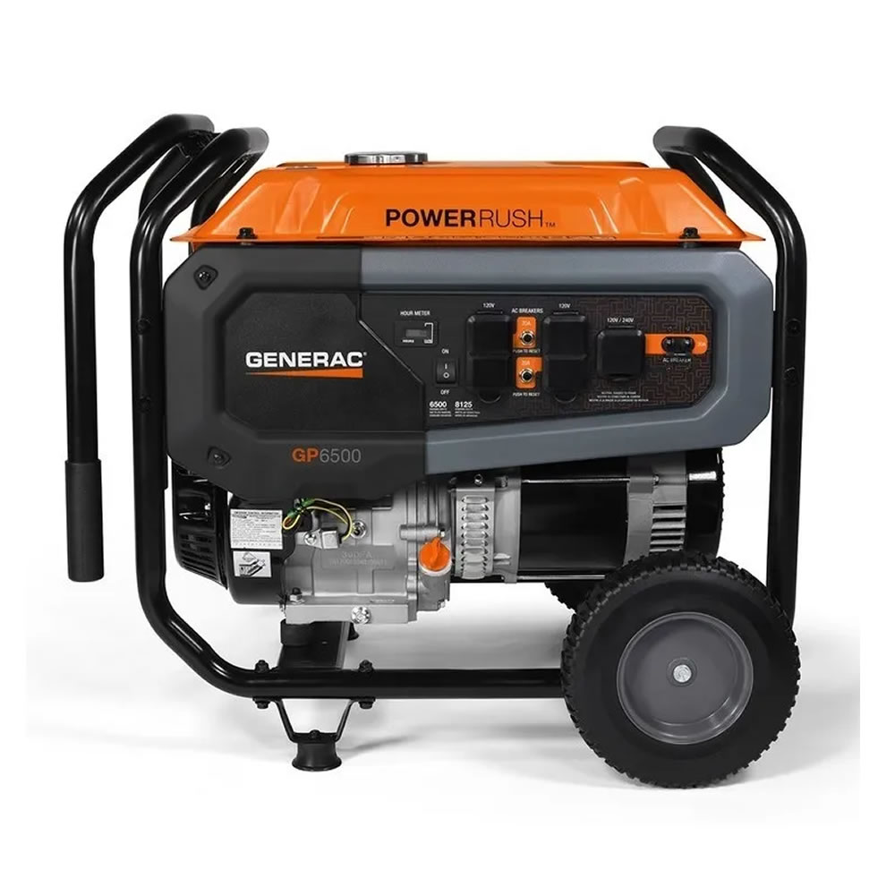 Generado Portátil de 6500 W Generac GP6500 COSENSE CST