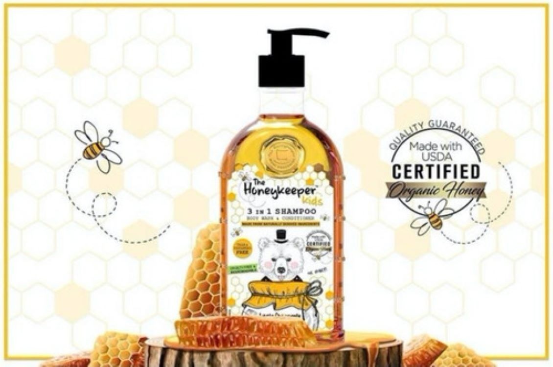 Kit de Baño Para Bebe HoneyKeeper 500966 3 en 1 -Amarillo