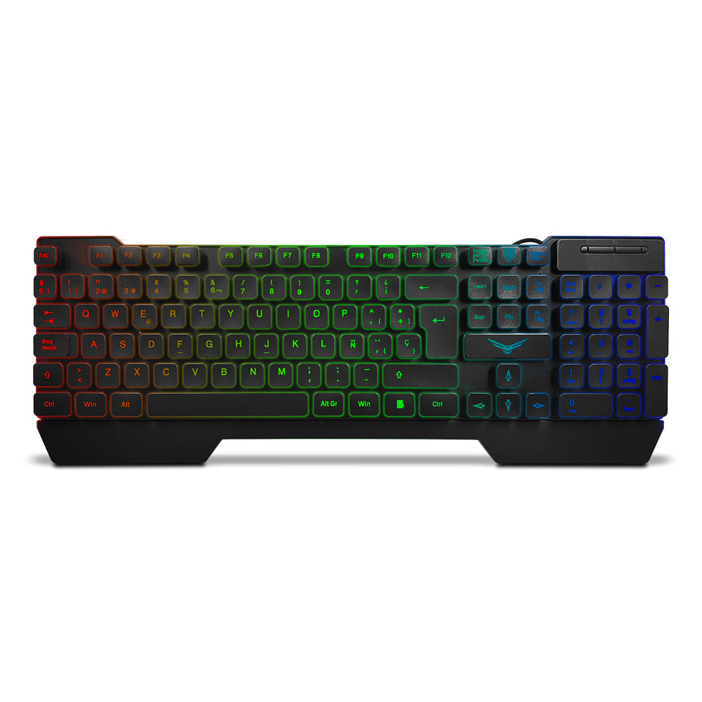 PC Celeron Dual Core J1800 8GB RAM 500GB Disco duro Gabinete ATX Mid-Tower Evotec EV-1015 con Fuente de Poder de 600W + Monitor Acer 19.5 1600 x 900 LED LCD Monitor V206HQL + kit Mouse y teclado gaming luz