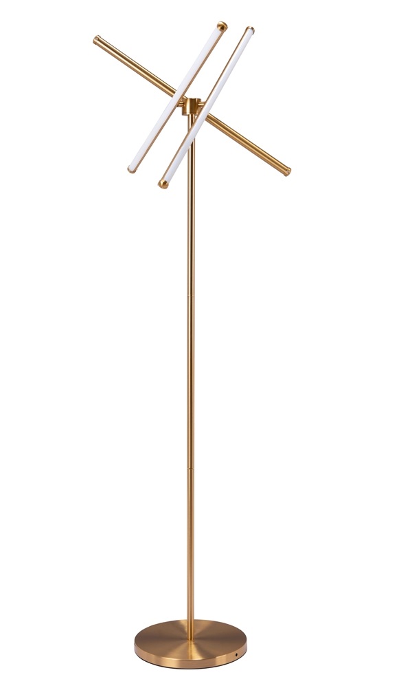 Lampara de Piso Garza Dorado - Kessa