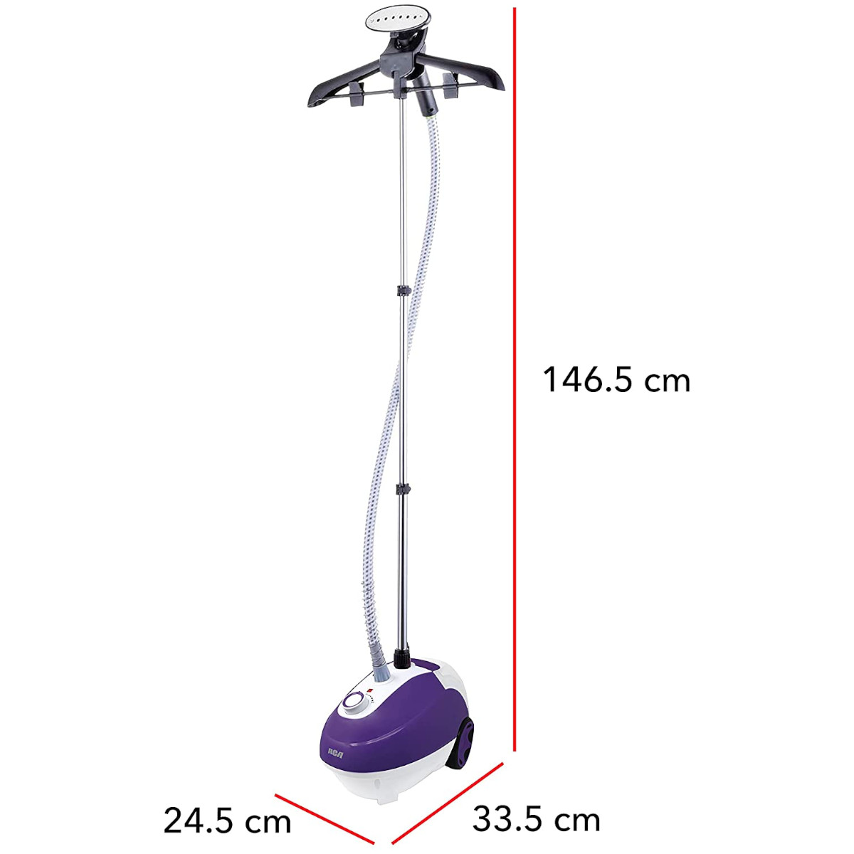 Plancha Vapor Vertical Soporte RCA RC-928 Vaporizador Tela.