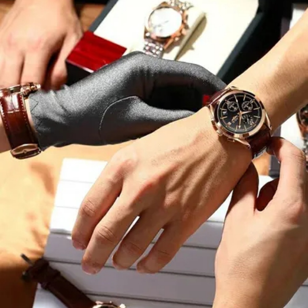 Lige Original Moda Casual Reloj Hombre Fecha Impermeable