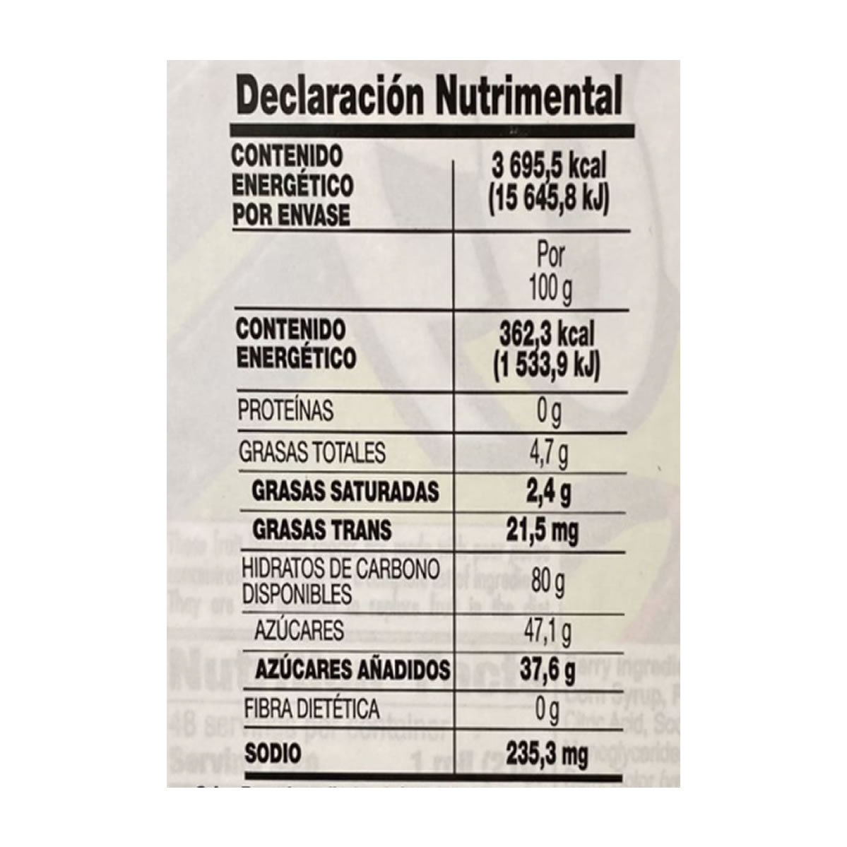 Rollos de Caramelo Suave Saborizados 48 pz Fruit by the Foot 