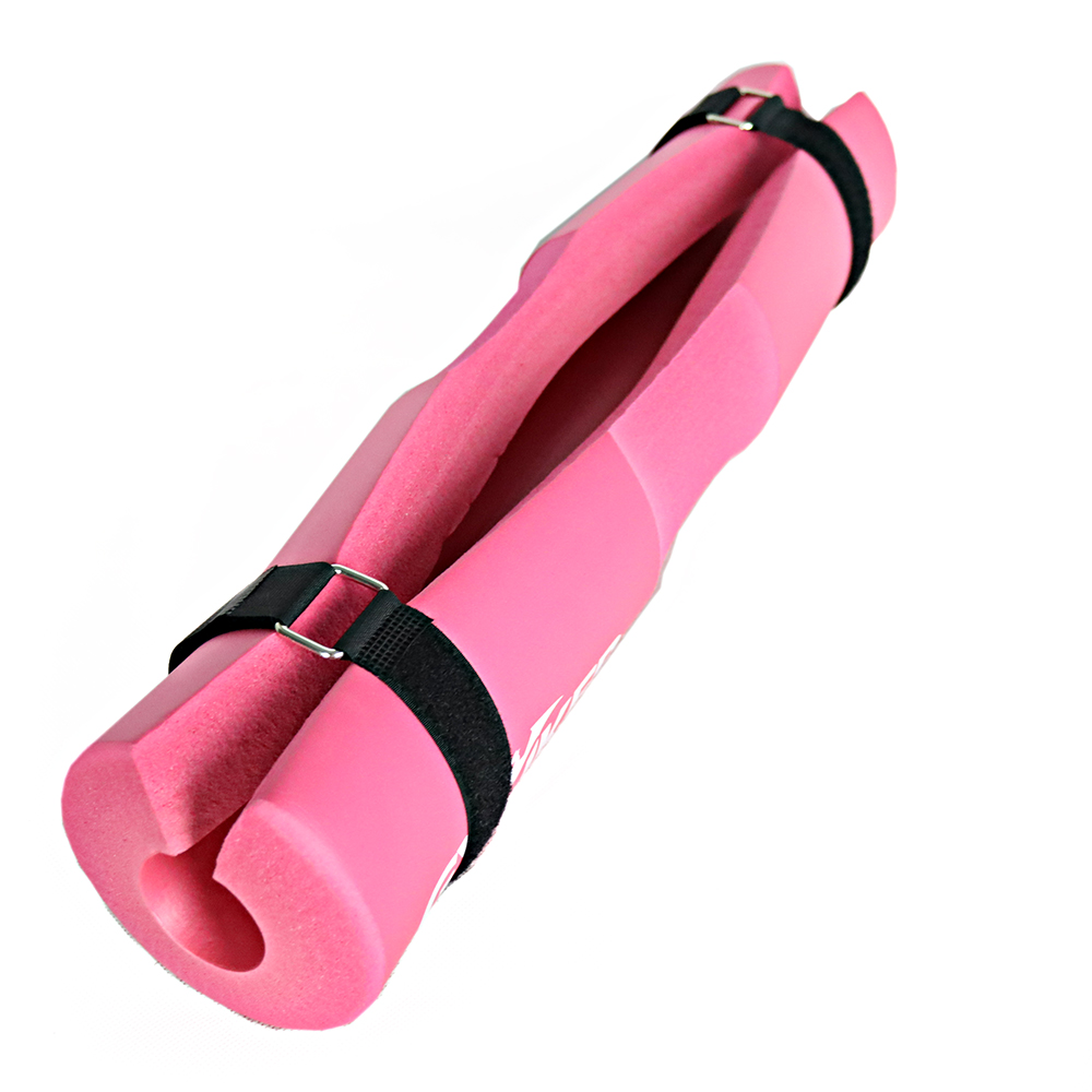 Cojin Para Barra Almohadilla De Espuma Protector Sentadilla ROSA