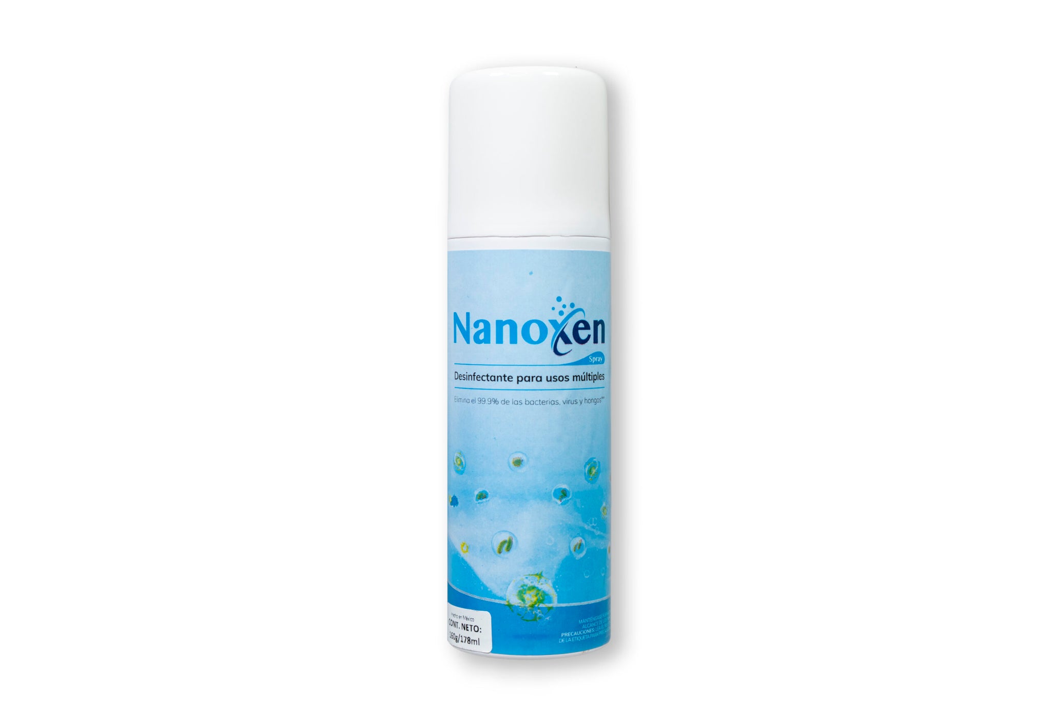 Nanoxen Líquido EN Spray 378 ml, antibacterial, desinfectante