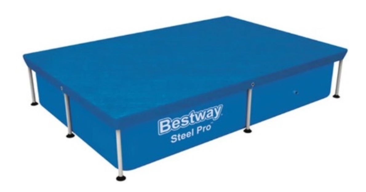 Alberca Estructural Bestway Steelpro Rectangular + Cubierta