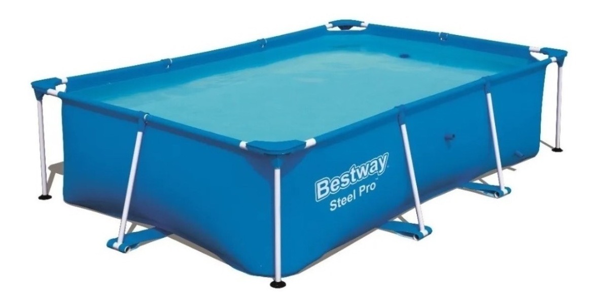 Alberca Estructural Bestway Steelpro Rectangular + Cubierta