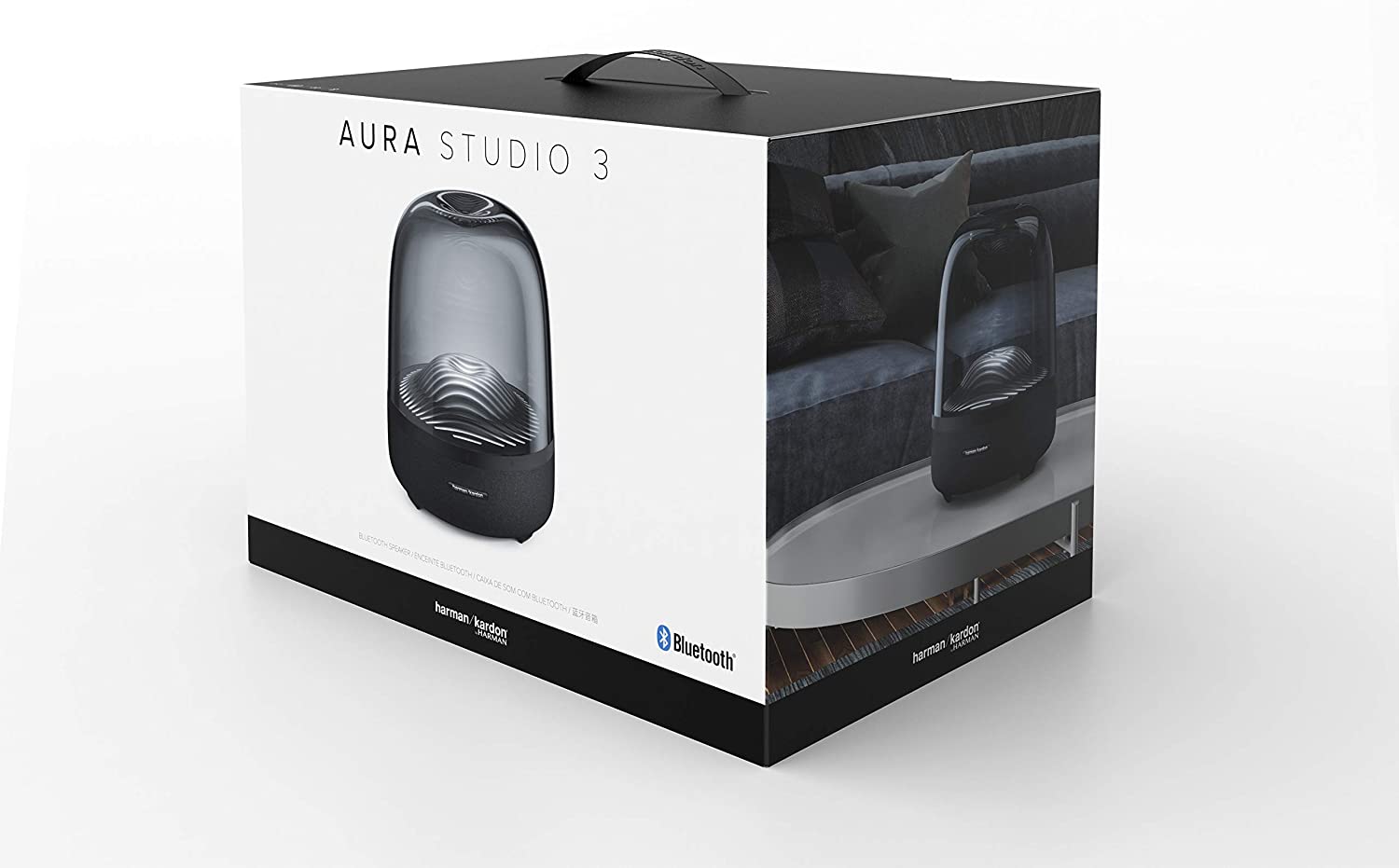 Bocina Harman Kardon Aura Studio 3 Portátil con Bluetooth Black