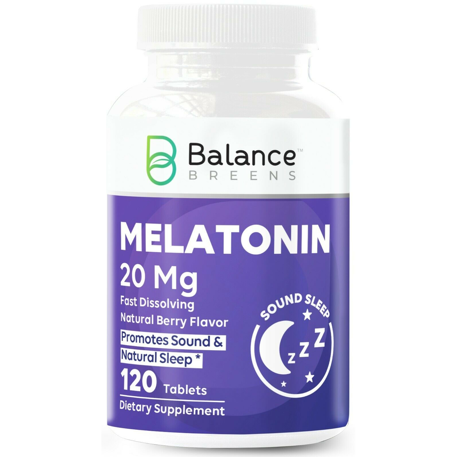 Melatonina 20mg Dormir Mejor 120 Tabletas