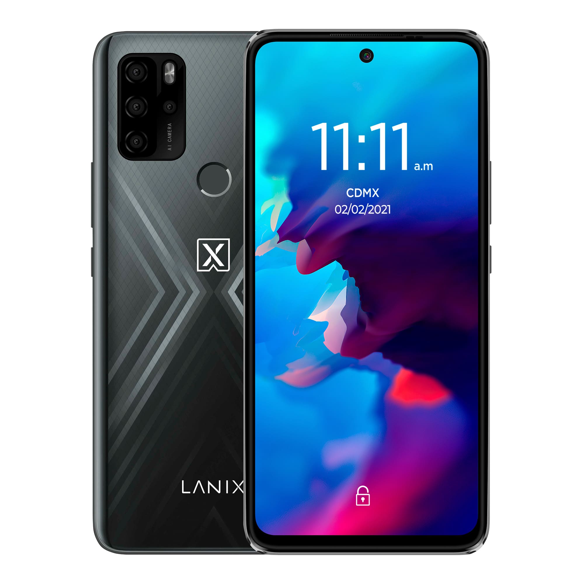 Lanix Alpha 5V de 6.67'', Android 11, 4GB/64GB, Negro