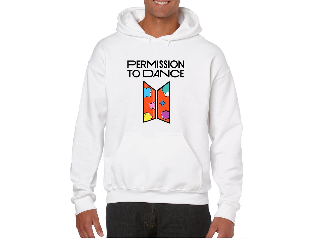 Sudadera BTS Permission to Dance Hoodie BTS Logo K-pop Music