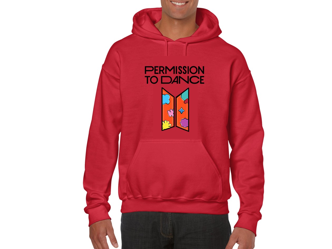 Sudadera BTS Permission to Dance Hoodie BTS Logo K-pop Music