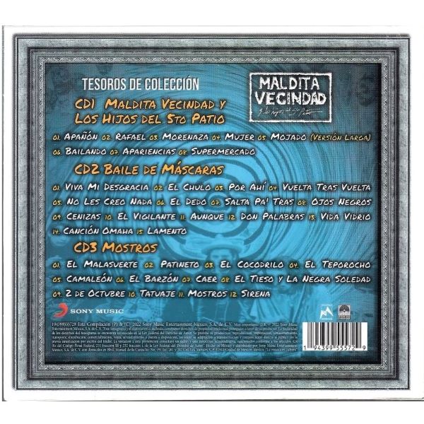 Maldita Vecindad ~ Tesoros de colección (3CD)