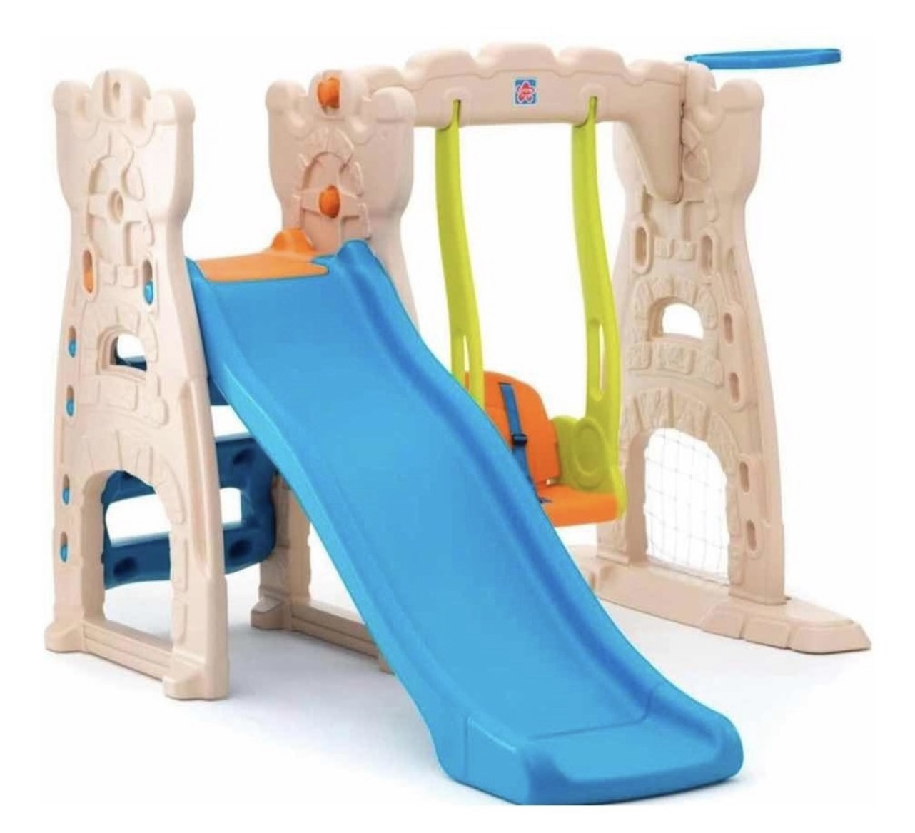 Centro De Juegos Infantil Con Resbaladilla  Grown Up Scramble Slide