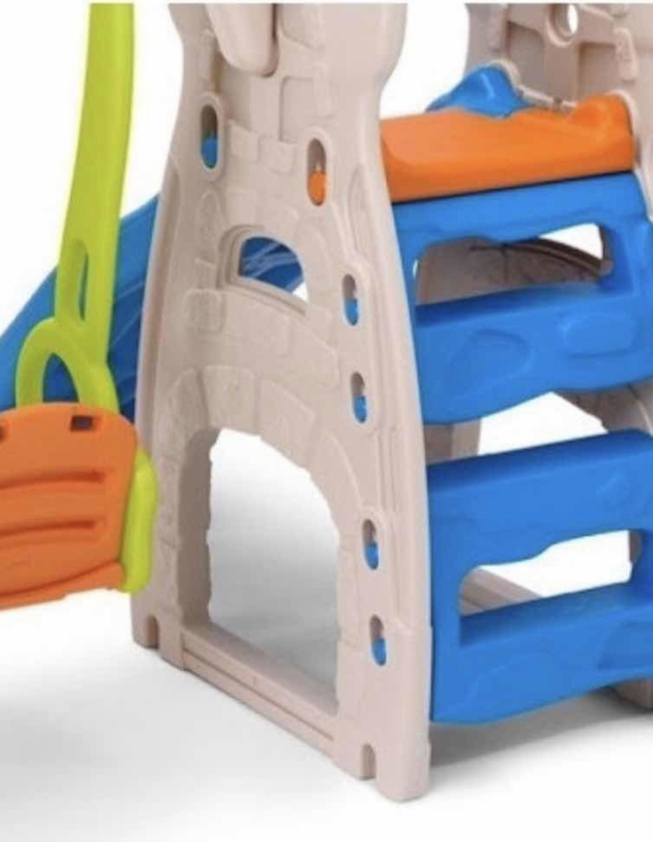 Centro De Juegos Infantil Con Resbaladilla  Grown Up Scramble Slide