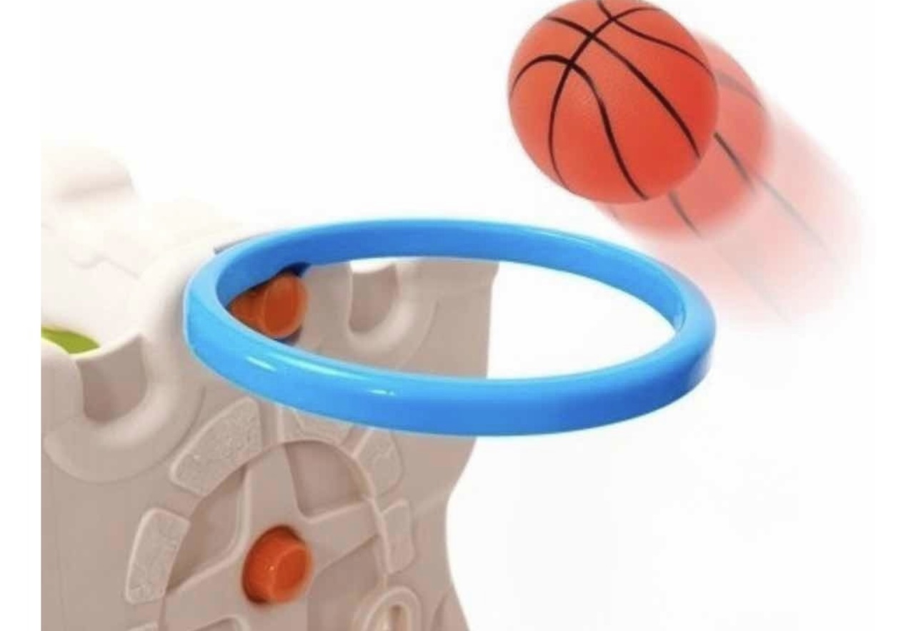 Centro De Juegos Infantil Con Resbaladilla  Grown Up Scramble Slide