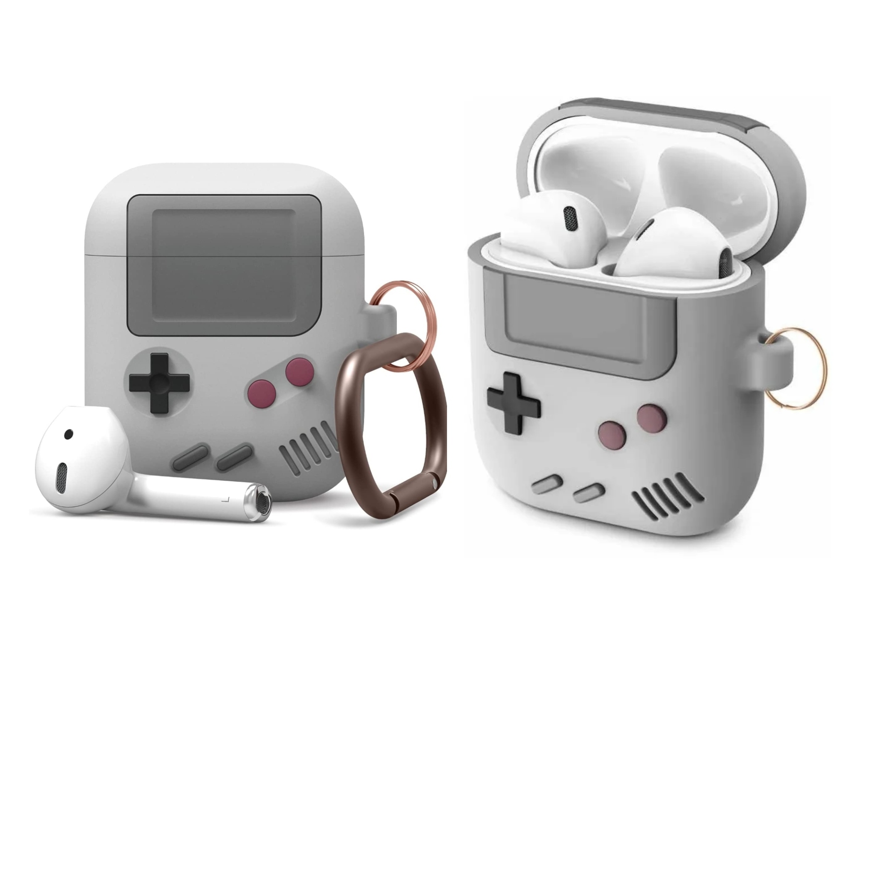 Funda para Airpod 1 y 2 Case para AirPods de Game Boy Clasico