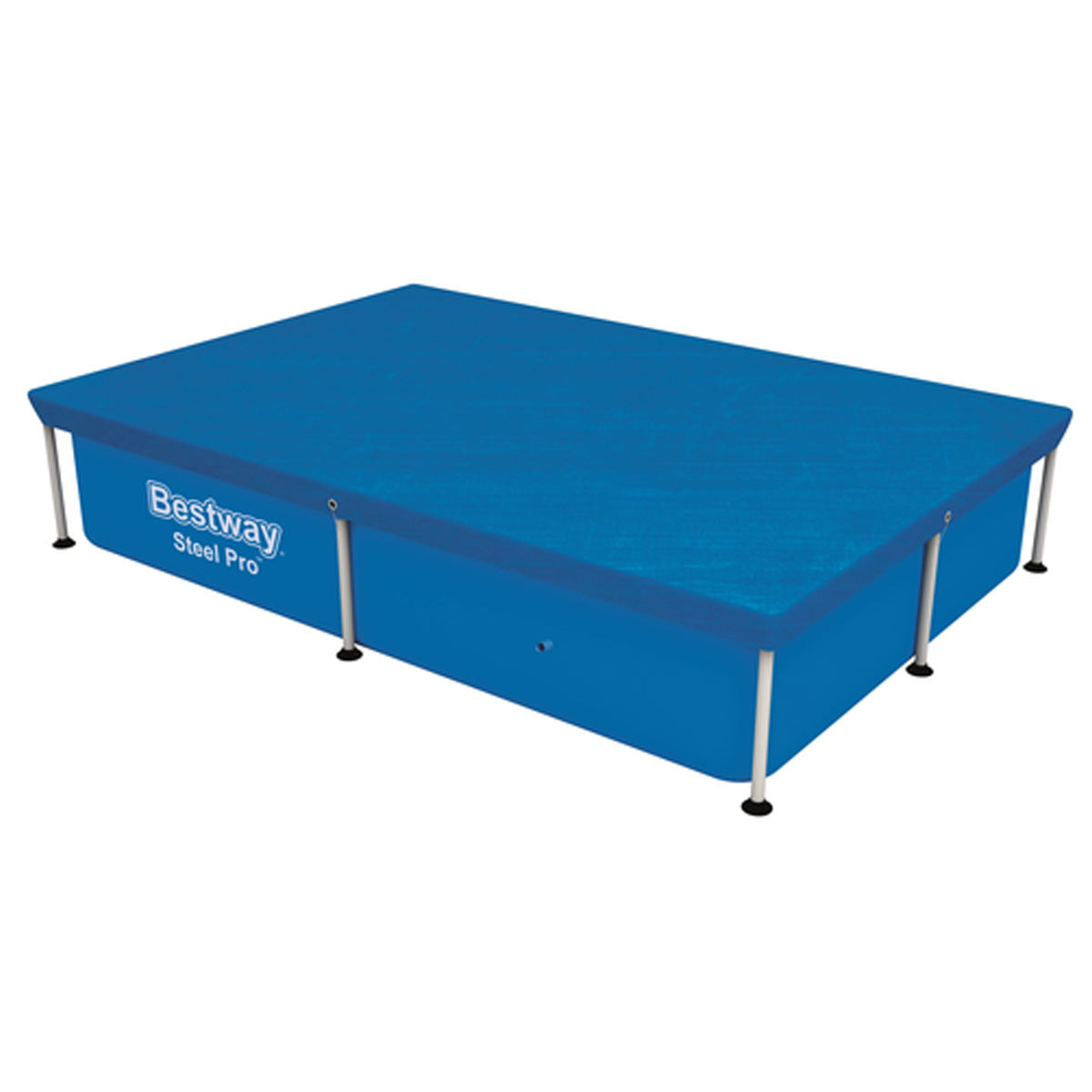 Piscina Alberca Estructural con Cubierta Rectangular Bestway 2.70 m x 1.83 m x 61 cm