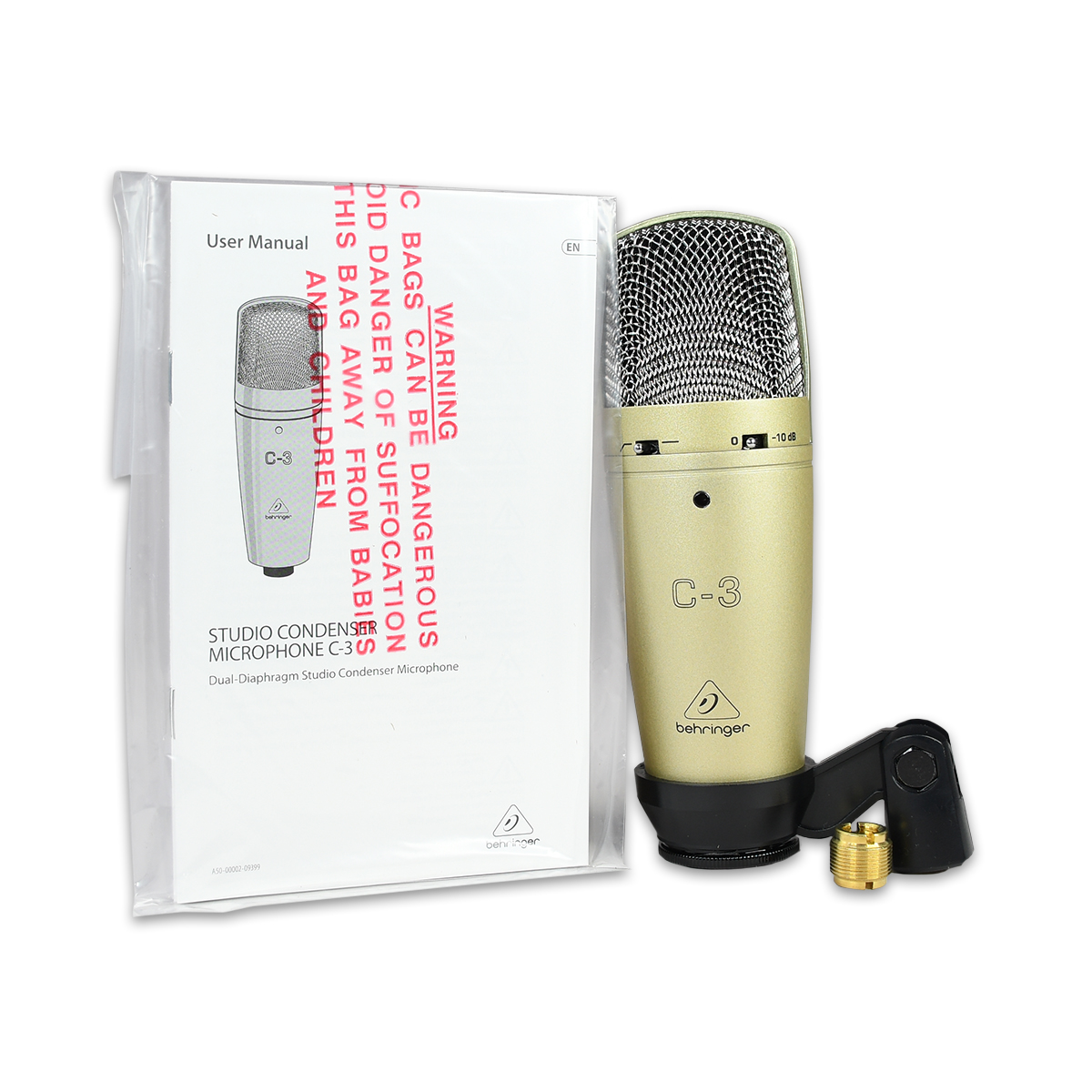 Behringer Microfono Condensador C-3 Profesional