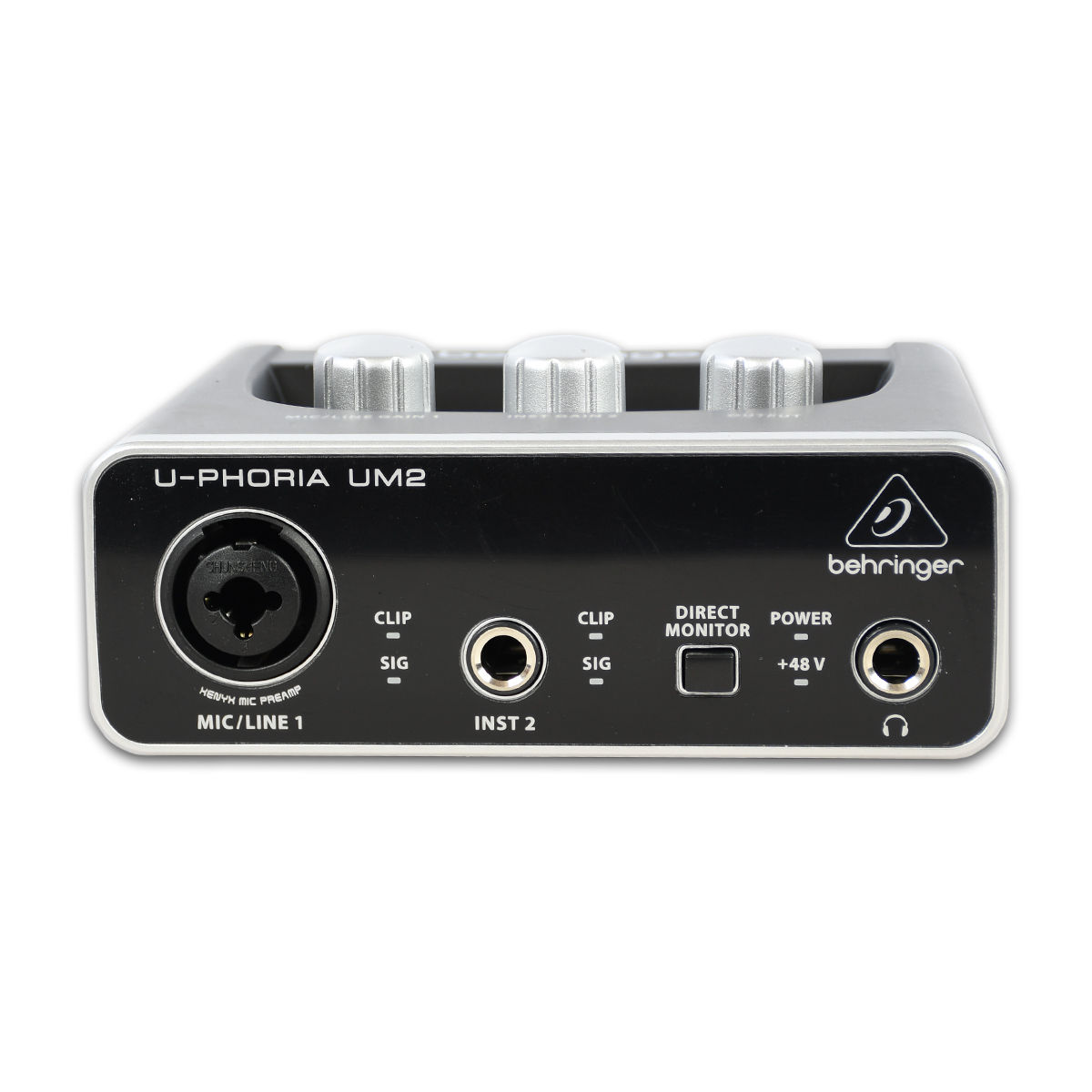 Behringer Uphoria Studio Interface Usb Micrófono Paquete Podcast