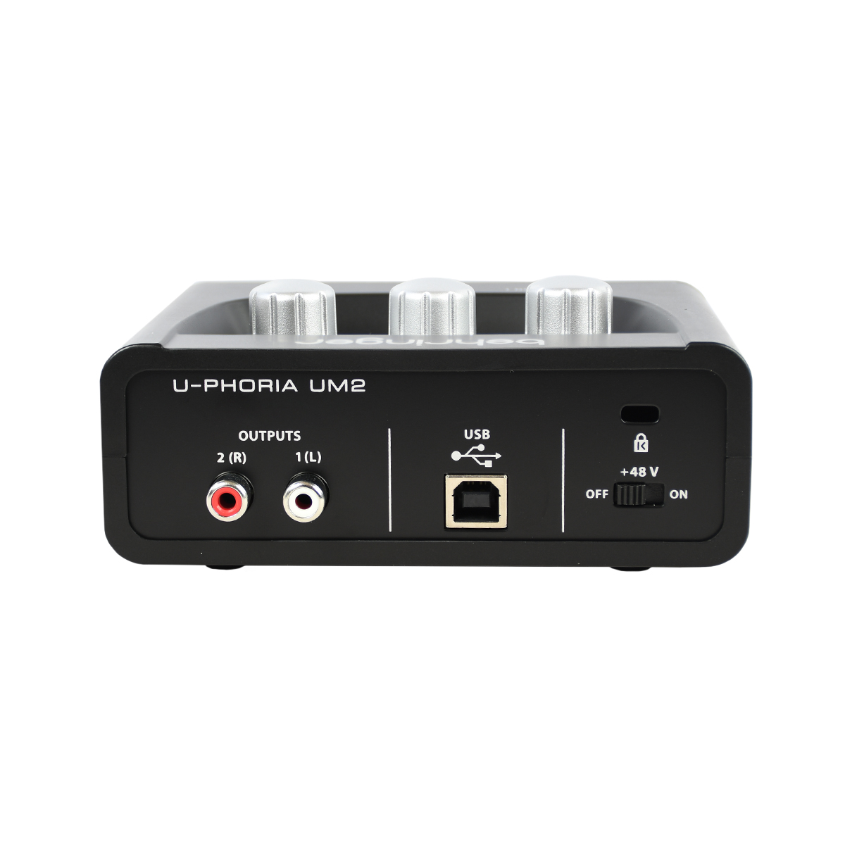 Behringer Uphoria Studio Interface Usb Micrófono Paquete Podcast