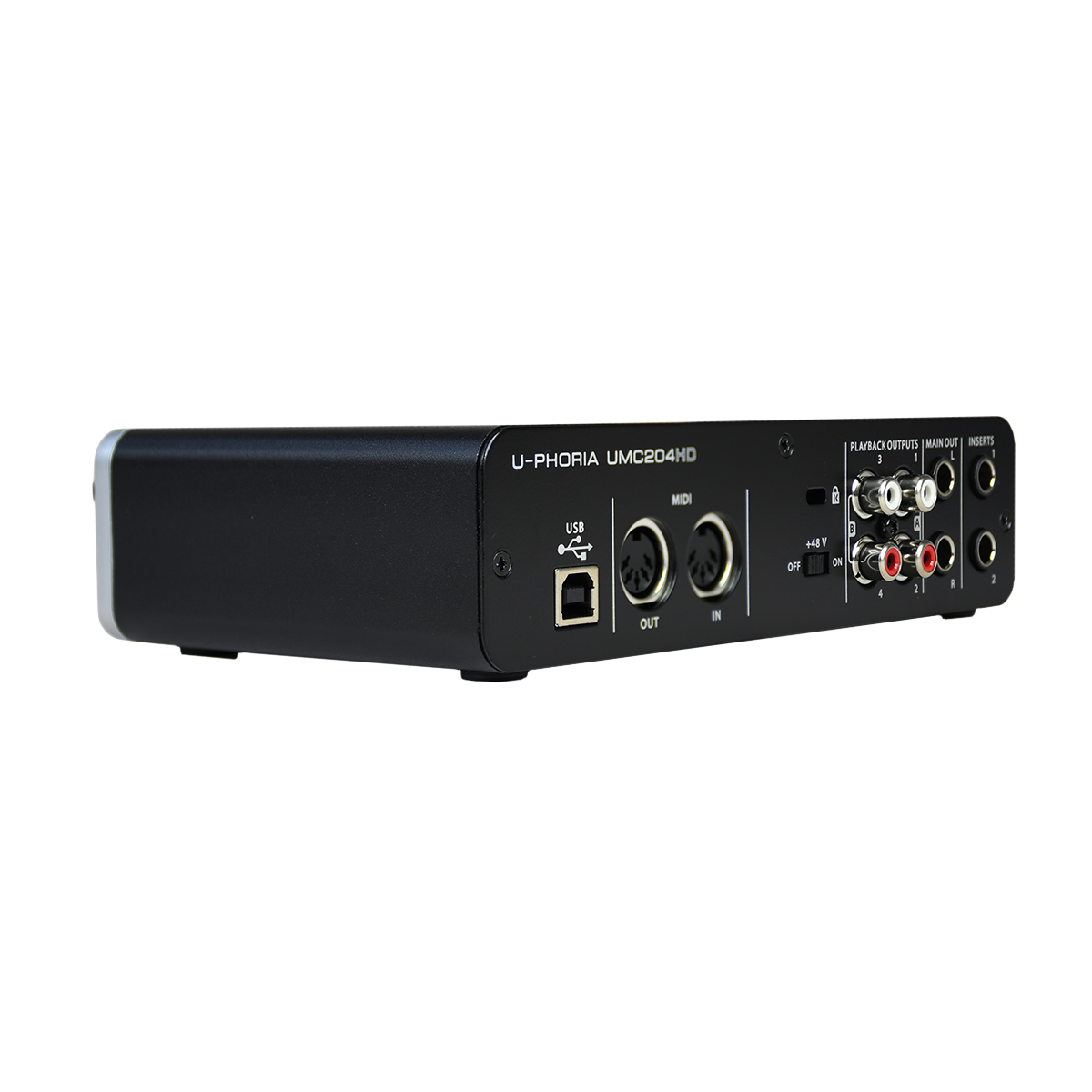 Behringer Umc-204hd U-phoria Interface 2 Entradas 4 Salidas