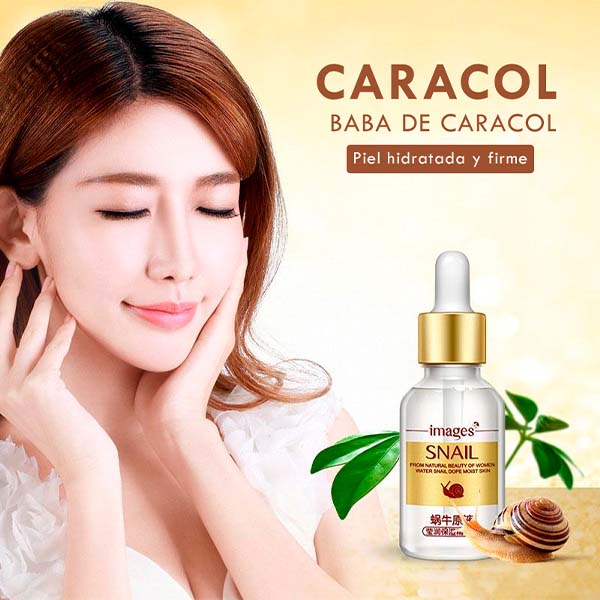 Serum Baba De Caracol - Suero Facial Extracto De Caracol Antioxidante, Antiarrugas, Antimanchas, Antiedad 15 ml