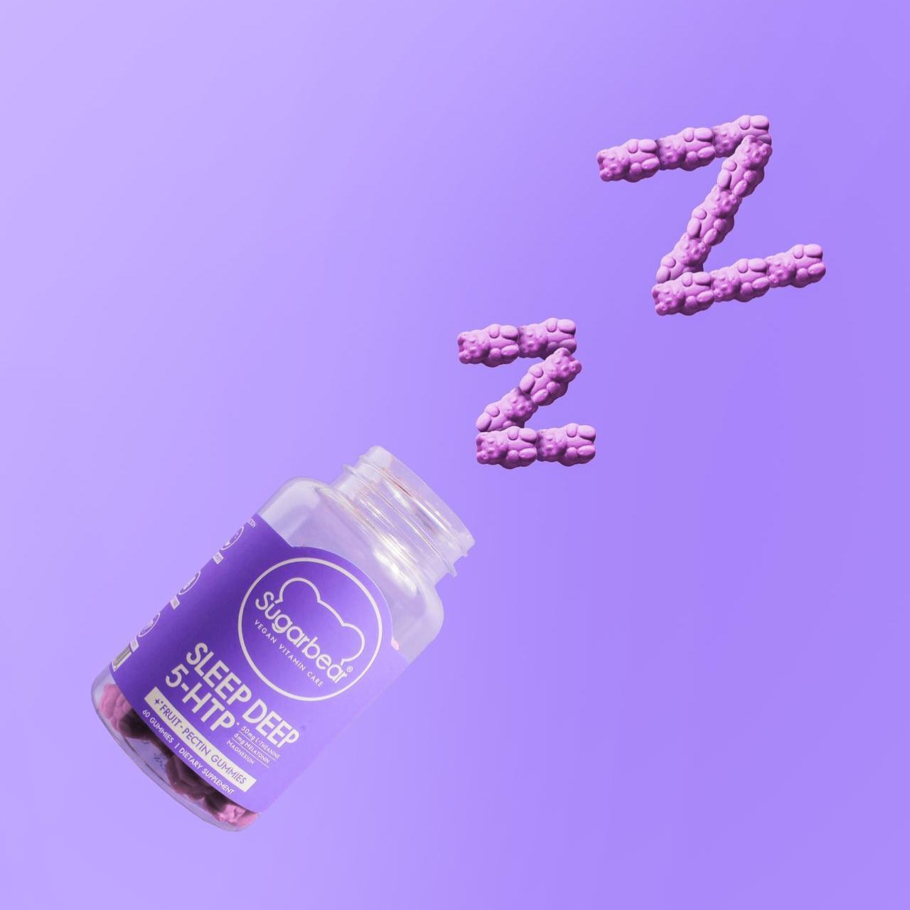 SugarBear Sleep Gomitas Veganas para Dormir 60 pzas