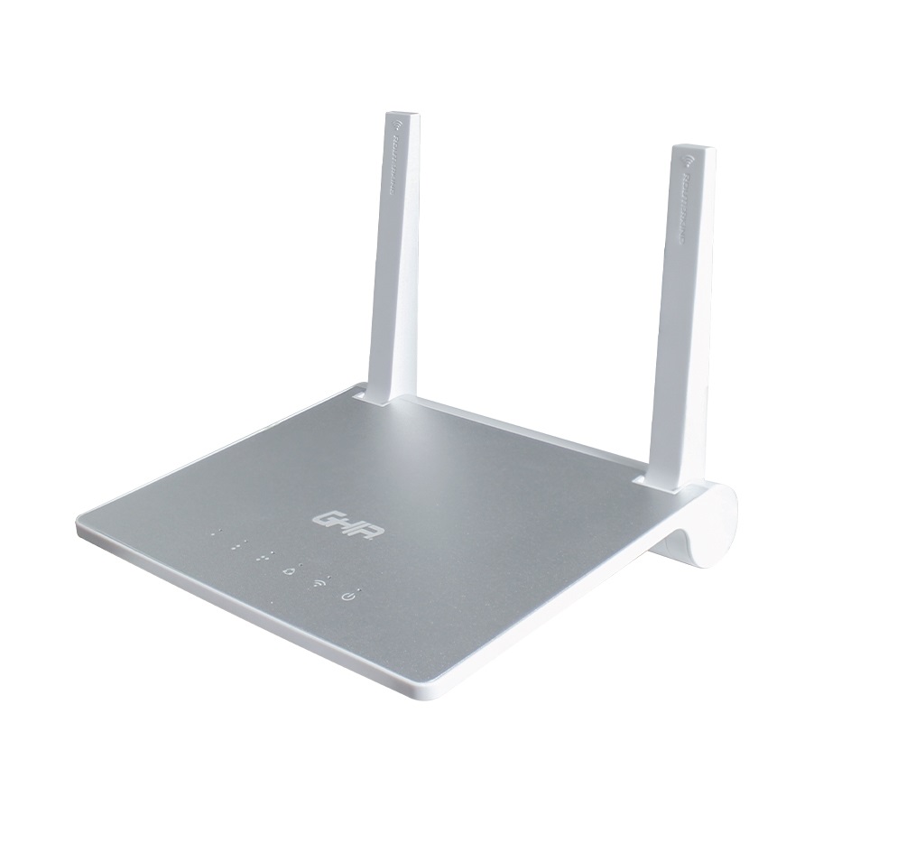 ROUTER INALAMBRICO GHIA 300MBPS MULTIMODO ACCESS POINT REPETIDOR 3 PUERTOS LAN PUERTO WAN ANTENAS