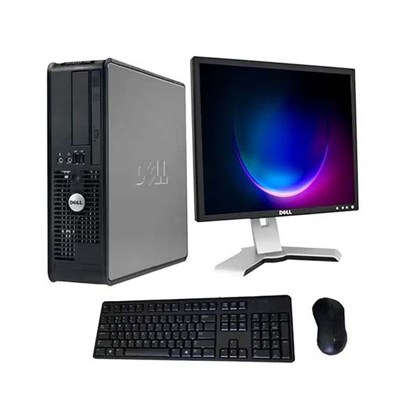Computadora basica Core2duo 4gb, 320 Disco Monitor 17 Ideal Ciber (Reacondicionado)