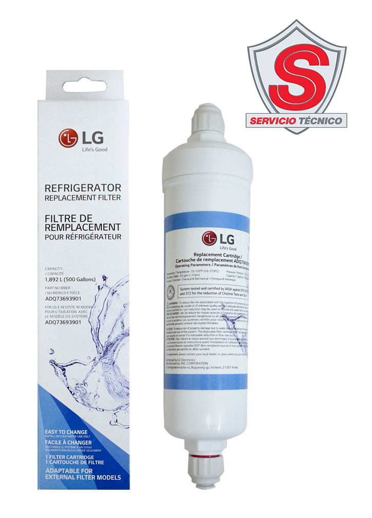 Filtro De Agua Para Refrigerador Adq73693901 LG Original