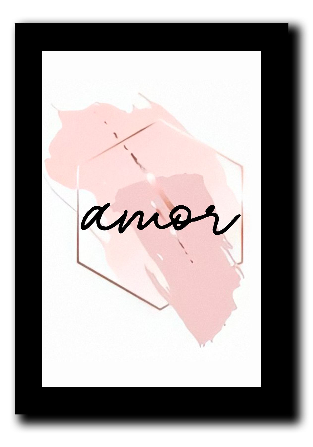 Cuadros Decorativos Set de 3 pzs Canvas fe y amor  40 X 60 cm