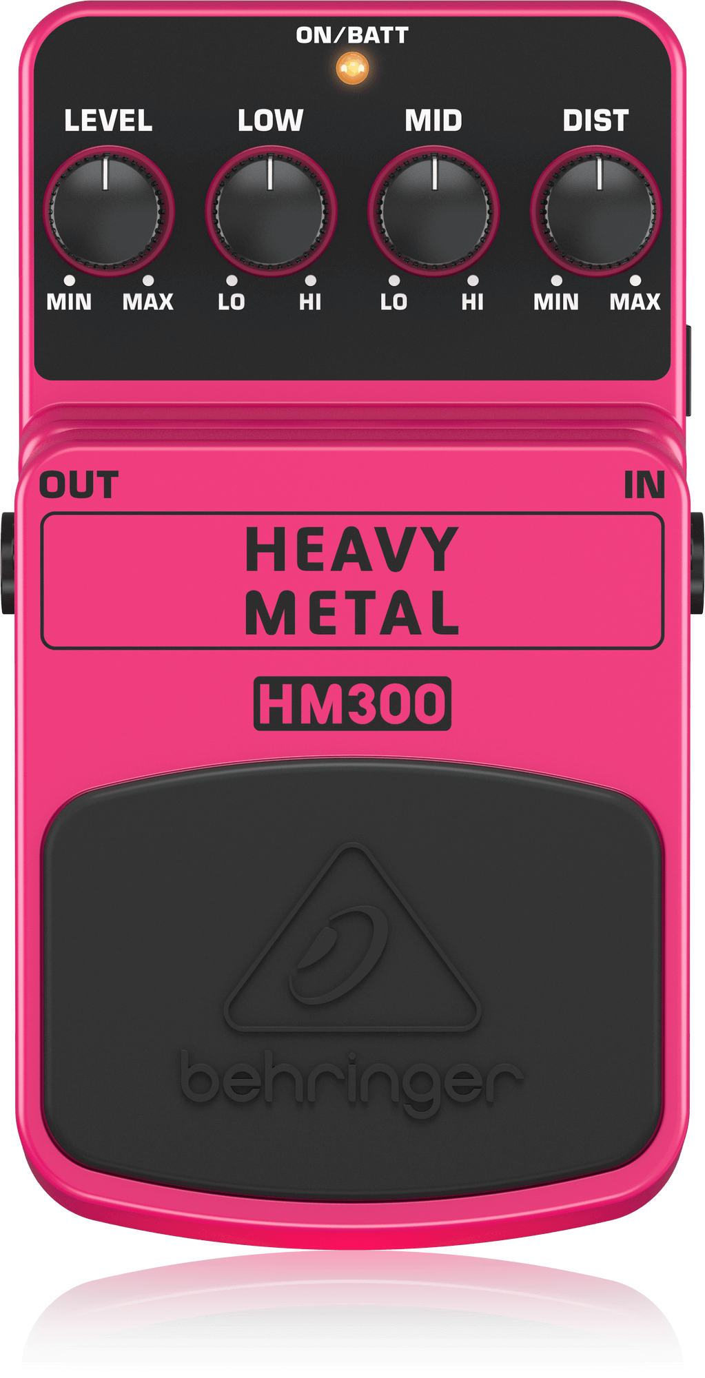 Behringer HM300 Pedal Para Guitarra de Distorsión  Heavy Metal 
