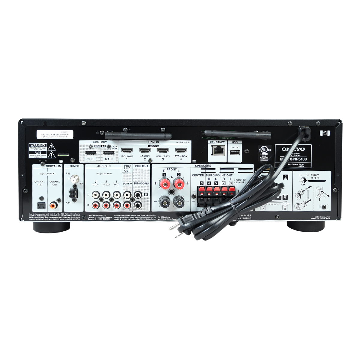 Tx-nr5100 Receptor Av 8k Smart A/v 7.2 Canales Onkyo