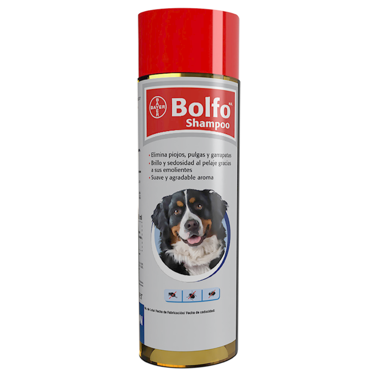 Bayer Bolfo Shampoo Antipulgas para Perro y Gato, 350 ml