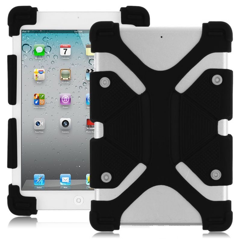 Funda De Silicon Uso Rudo Anti Golpes Universal Tablet 7/8"