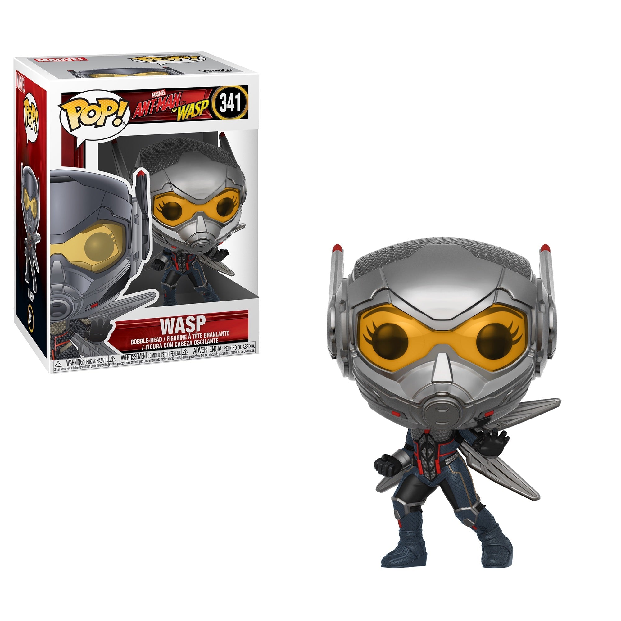 Funko Pop! - Wasp - Marvel Ant-Man and Wasp #341 Chase