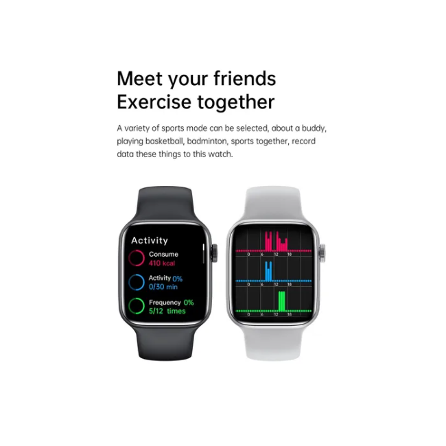 Reloj Inteligente Inalámbrico Hw39 Pro Max De 45 Mm