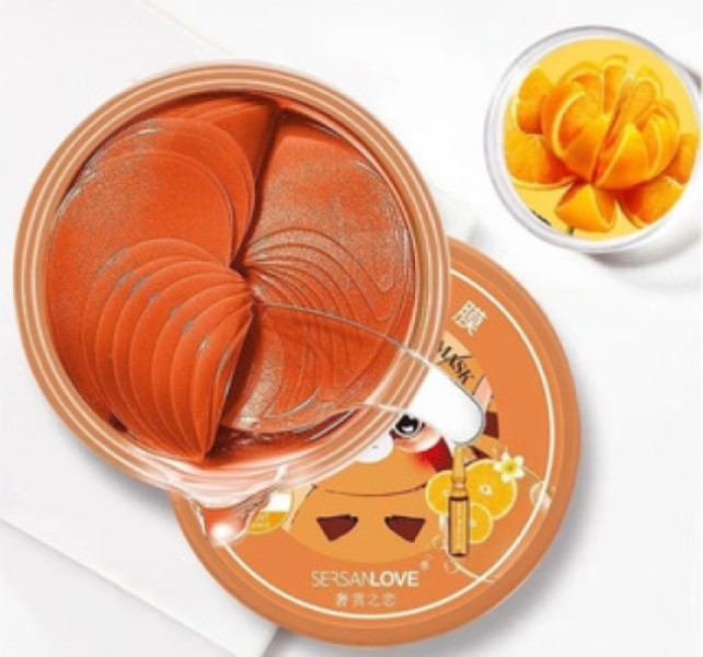 Parches Para Ojeras Hydrogel Naranja Vitamina C