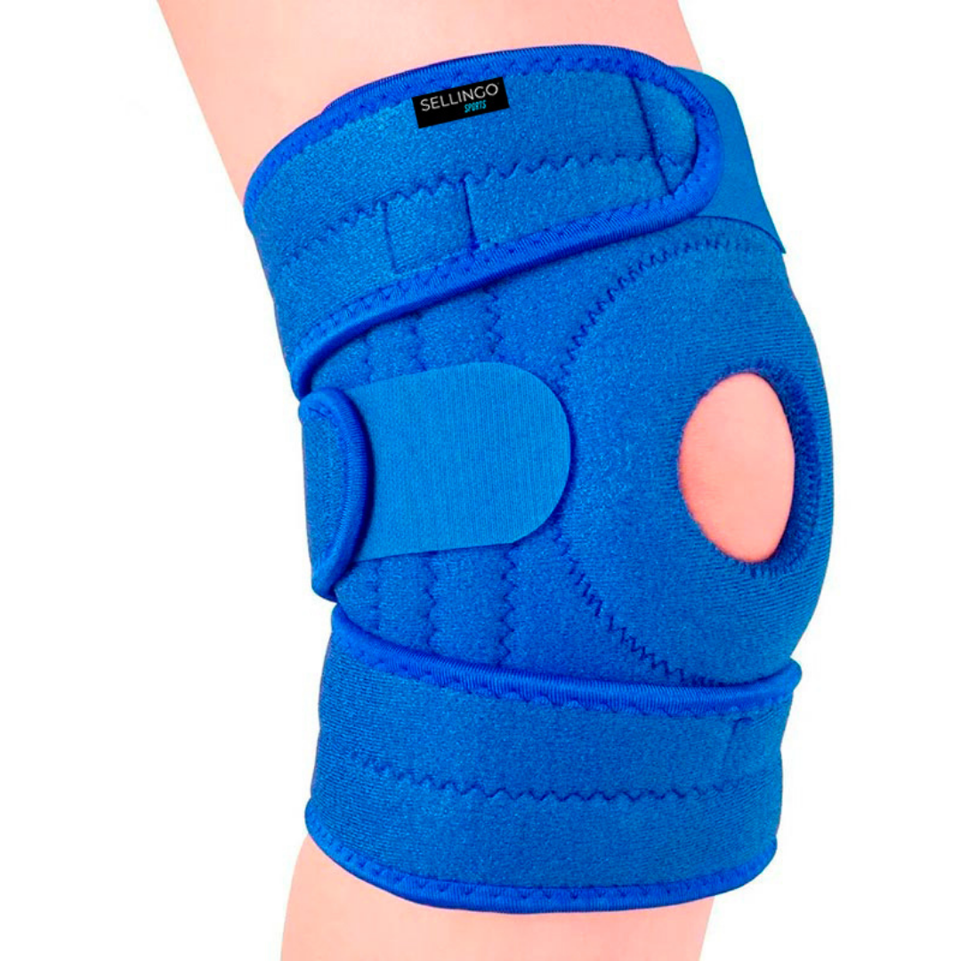 Rodillera Deportiva De Neopreno, Lesiones, Ortopedica Color Azul