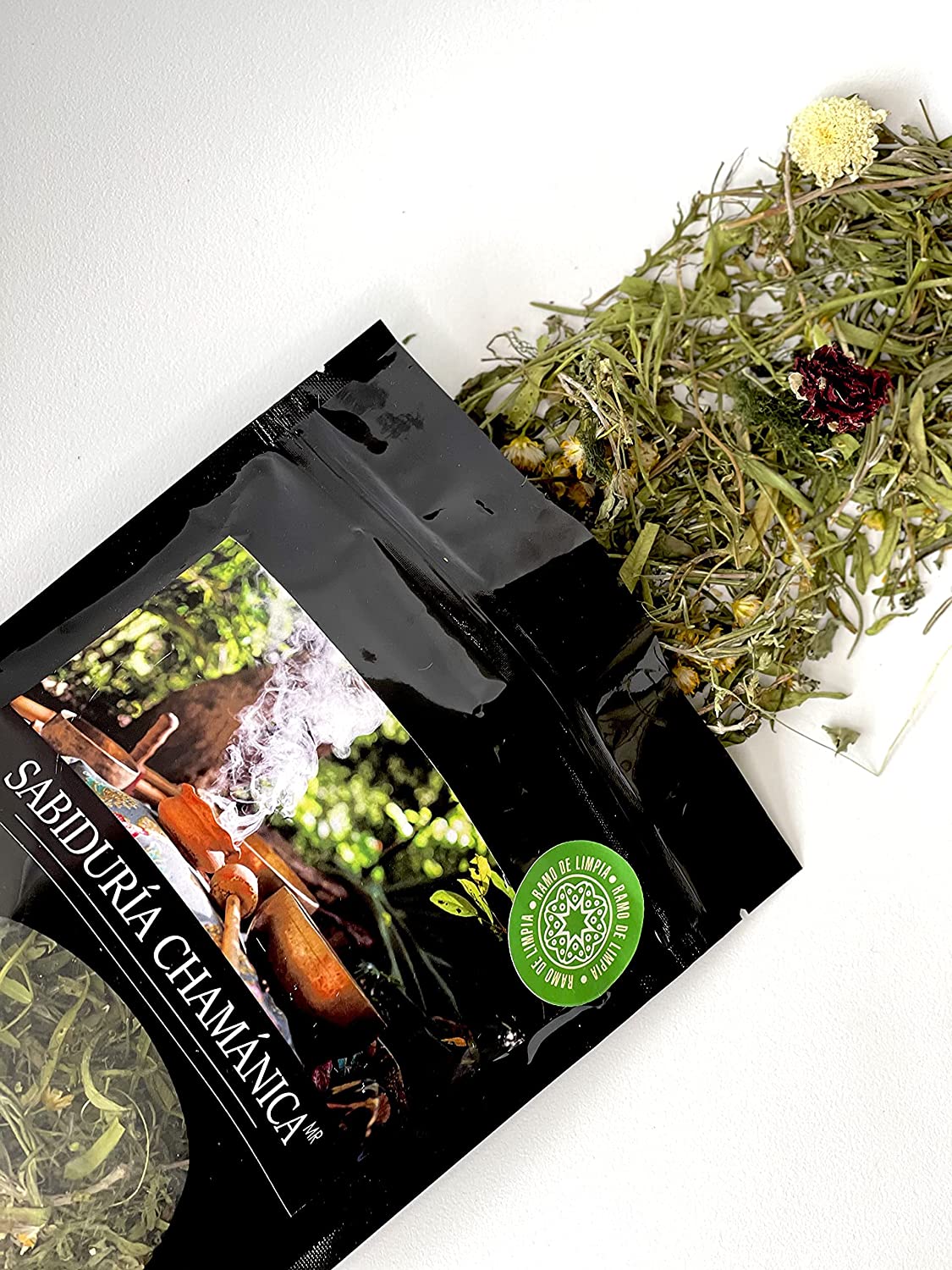 Baño de Hierbas Xochichihua Ramo de Limpia - Malos pensamientos, hierbas de baño, natural, artesania, temazcal, vapor, tina, pies, relajacion, meditacion, bienestar, herbal, naturaleza