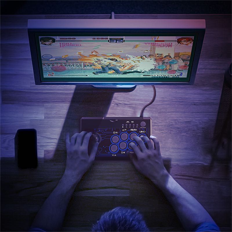 Control para Nintendo Switch tipo Arcade Gamer Redlemon