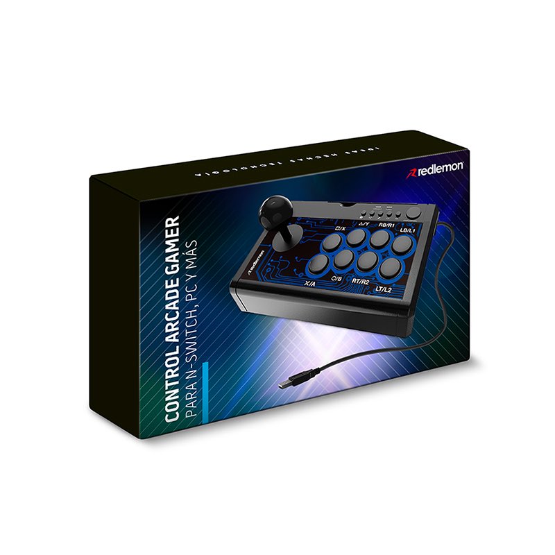 Control para Nintendo Switch tipo Arcade Gamer Redlemon