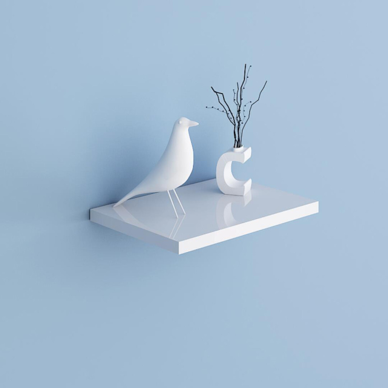 SET DE 3 REPISAS FLOTANTES DE MELAMINA DE ALTA CALIDAD DE 20*20cm EN VARIOS COLORES.