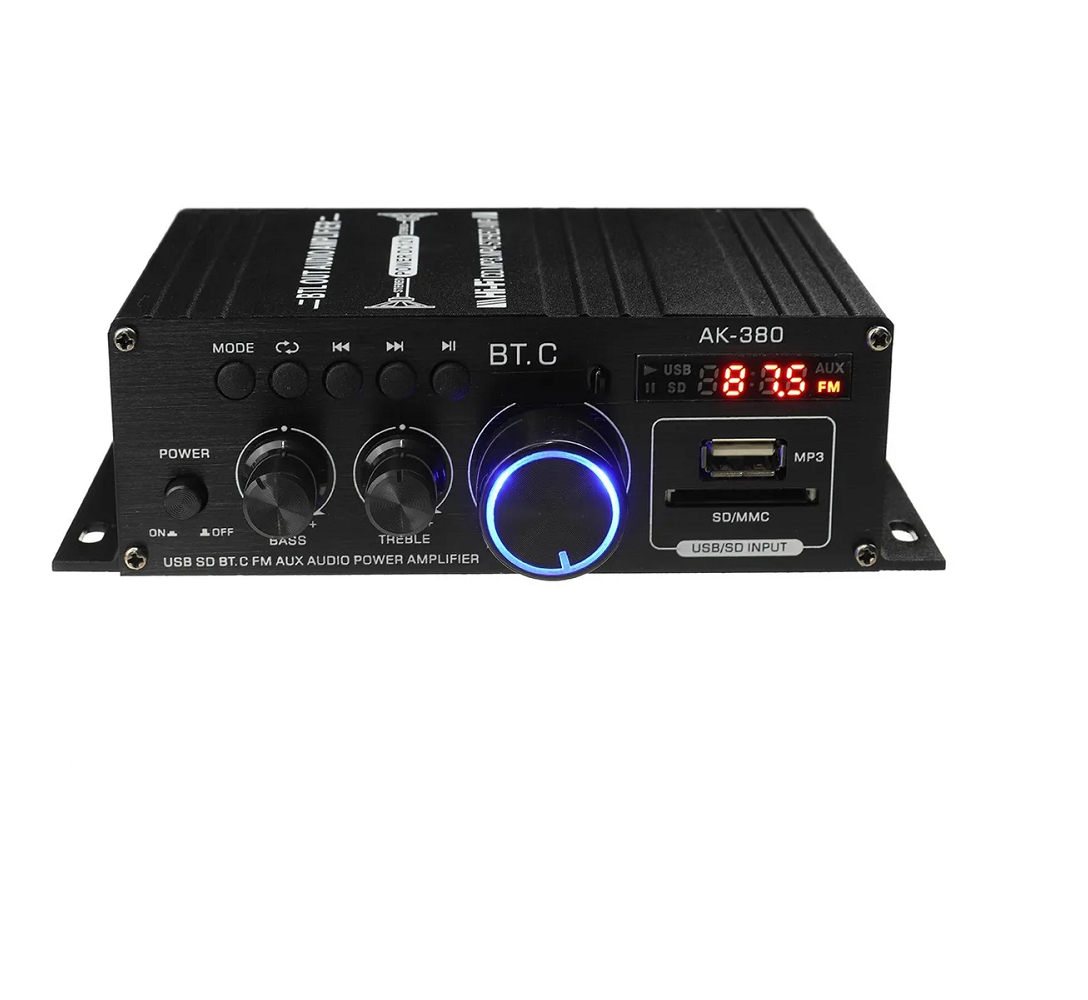 Amplificador De Potencia Bluetooth Para El Hogar