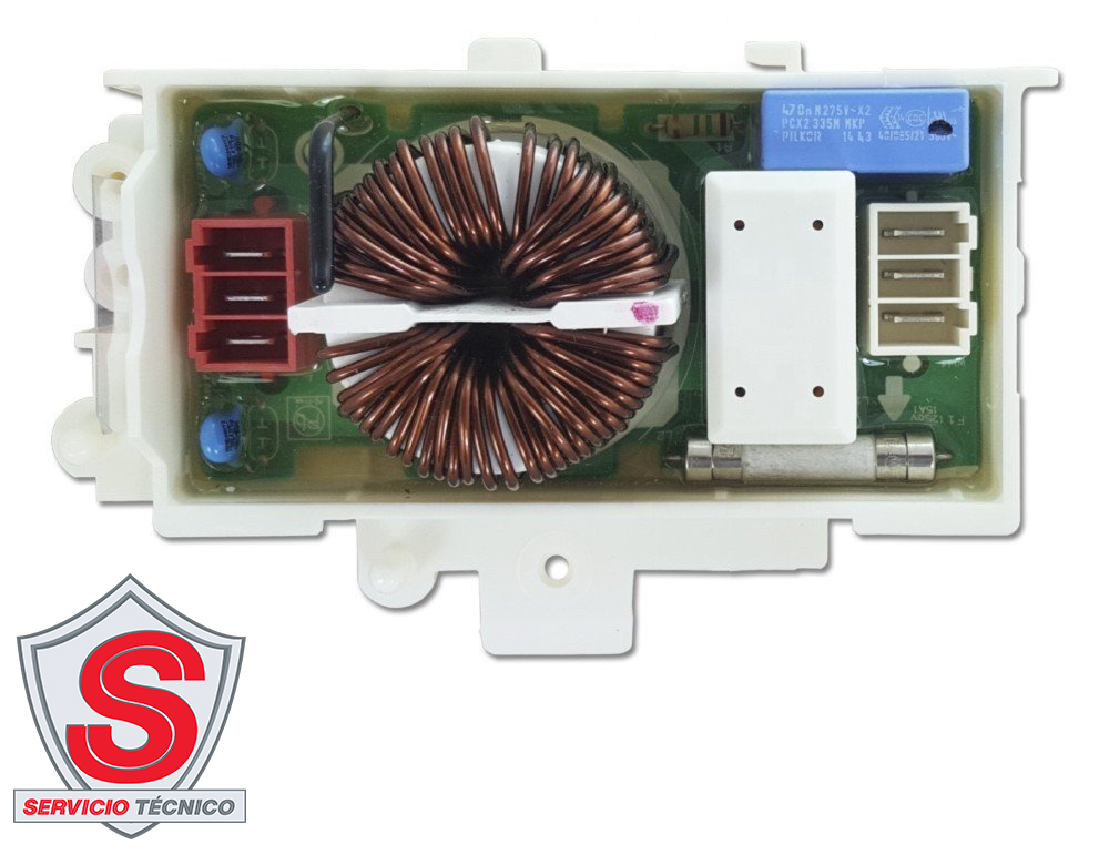 Tarjeta Filtro Para Lavadora Original LG 6201ec1006n