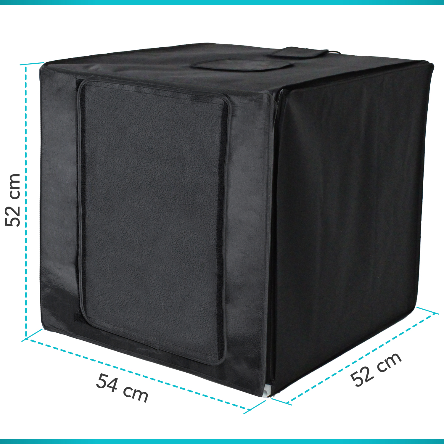 Caja de Luz para Fotografia Profesional Portatil 50x50 Led 