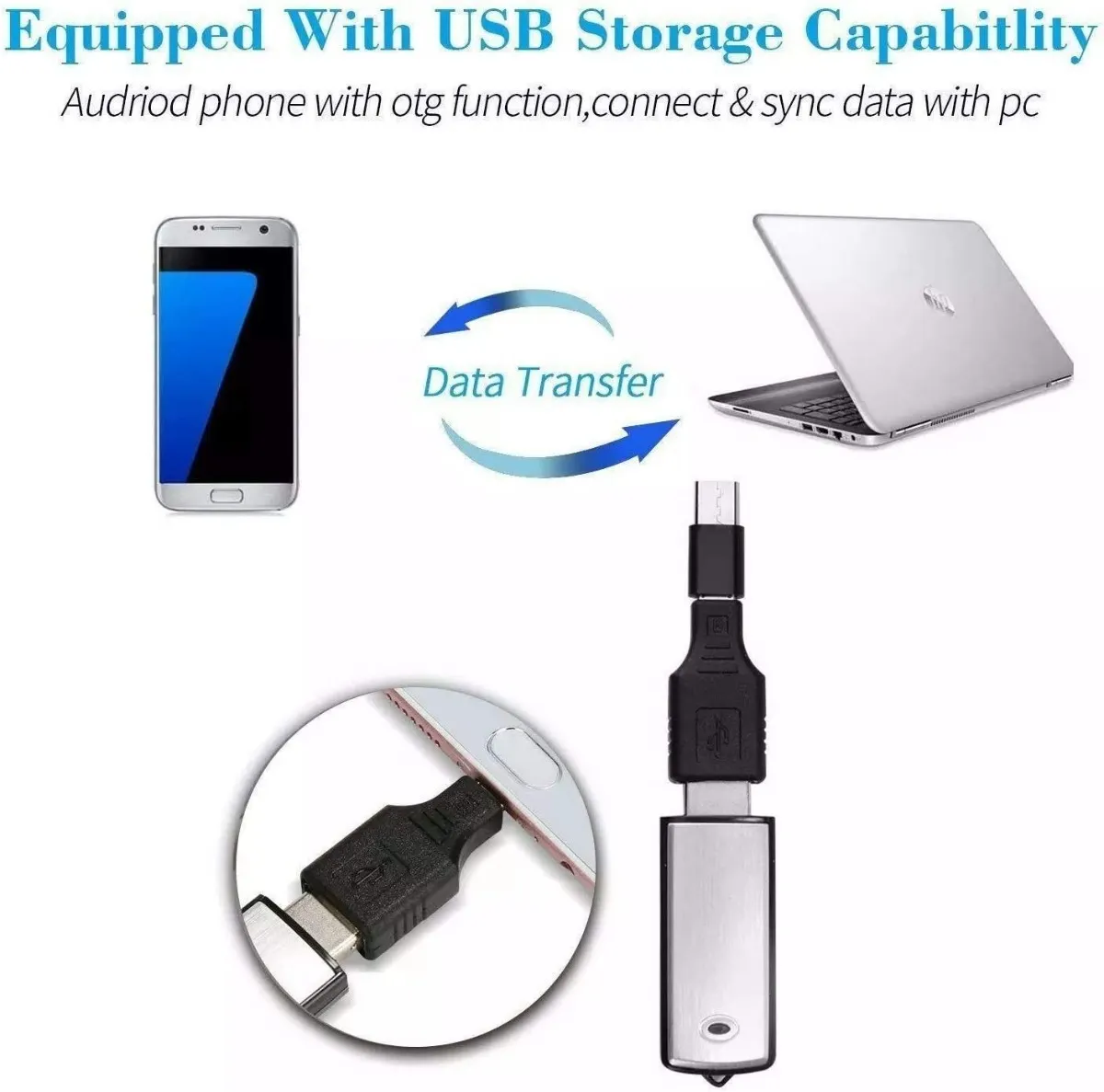 Mini Grabadora De Voz Espía Con Micrófono/usb 16gb 19horas