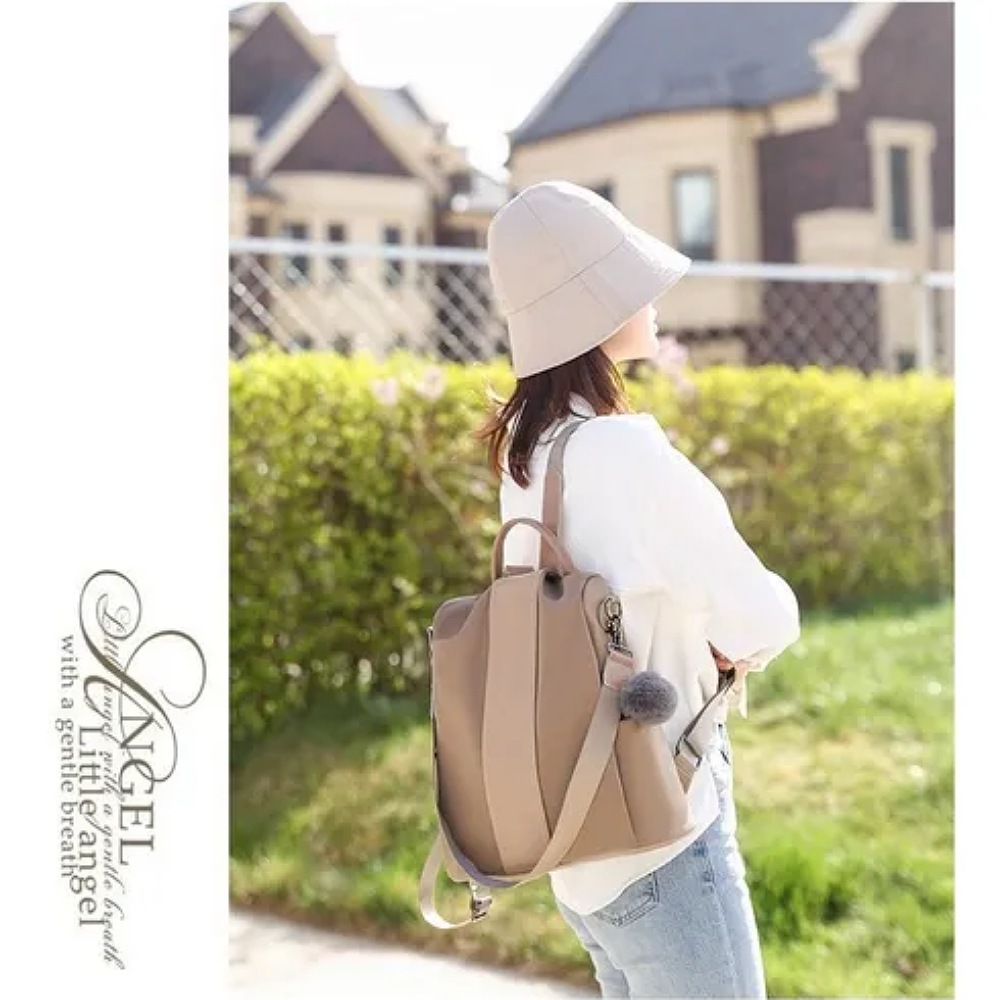 Mochila Impermeable De Oxford Antirrobo Para Mujeres