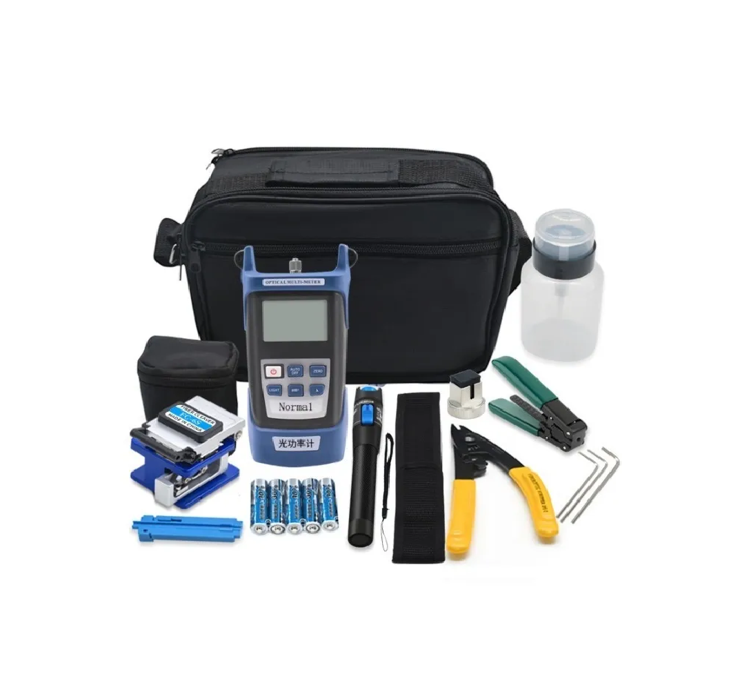 Kit De Herramientas Fibra Óptica Con Medidor De Potencia